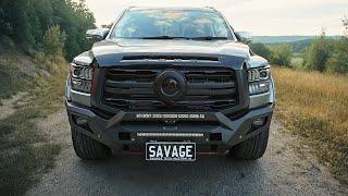 GWM CANNON ALPHA GETS A SAVAGE MAKEOVER!  RAMPAGE BAR INSTALL – HOOPED vs HOOPLESS! 