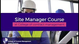 Site Manager Courses