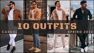 10 Latest Spring Outfit Ideas For Men 2022 | Men's Fashion | Spring 2022