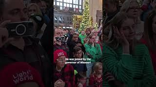 Light the World Launches in Kansas City, Missouri  #lighttheworld #churchofjesuschrist #christmas