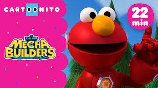 Best of Mecha Elmo | Mecha Builders | Cartoonito