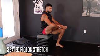 Seated Pigeon Stretch: Glutes Stretch, Hip Mobility & Back Pain