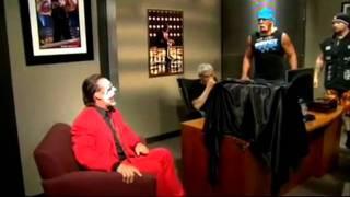 TNA Sting Hulk Hogan hilarious moment.