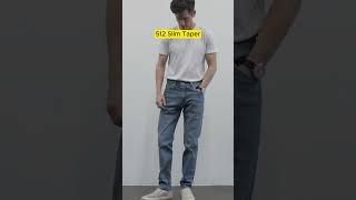 Every Levi's Jeans Fit Compared #levis #jeans #levis501 #mensfashion