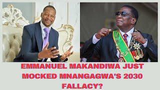 EMMANUEL MAKANDIWA JUST MOCKED MNANGAGWA'S 2030 FALLACY?