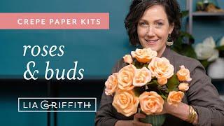 Crepe Paper Rose Flower Kit (full tutorial)