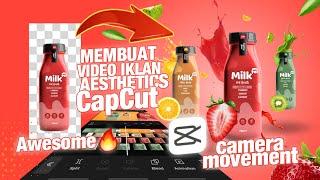 Tutorial Motion Graphic Capcut | Fake Camera movement capcut | Cara buat iklan di Capcut