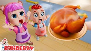 Thanksgiving Dinner - Thanksgiving Song - Songs For Kids - Bibiberry Nursery Rhymes & Kids Songs