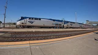 Amtrak train #5 California Zephyr in Martinez Ca 9/24/24