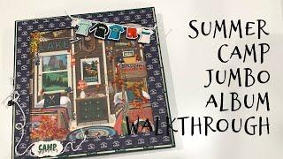 Carta Bella Summer Camp Jumbo Album - Country Craft Creations Design Team