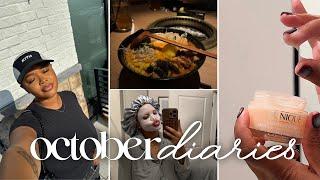 VLOGTOBER 8 | Trying Viral Skincare Hack 🫧 New Heels, Fall Bucket List, Quick Target Trip,etc.