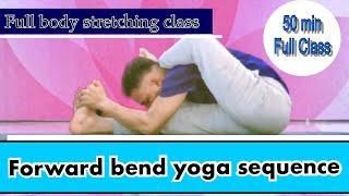 Forward bending yoga flow | yoga for make strong spine | yoga with Master Raghu | stretching yoga |