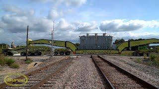 Supor Heavy Haul Move of 325,000 lbs Transformer.