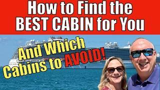 Best Cruise Ship Cabin Location and Avoid Cabin MISTAKES.  Plus the best deal for a CruiseShip Cabin