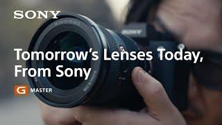 G Master Concept | Tomorrow's lenses today, from Sony | Sony | α Lens