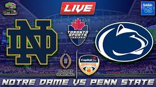 Notre Dame vs Penn State LIVE Stream Game Audio | College Football Playoff LIVE Streamcast & Chat