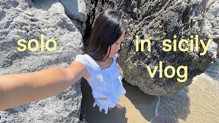 solo trip to sicily vlog