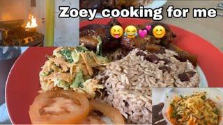 Guys watch my daughter cook for me 🫂must watch full video‼️#support #cookingshow #support