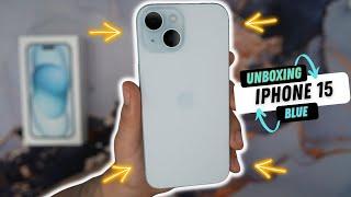 iPhone 15 Blue Unboxing & First Impression