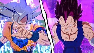 [What-if] Ultra Instinct Goku vs Ultra Ego Vegeta.