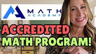 ACCREDITED Homeschool Math Program!!! Math Academy Online Math Curriculum Review 2024/2025