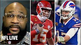 NFL LIVE | "Chiefs equipped to defeat Bills" - Marcus Spears is ALL IN on Patrick Mahomes & Chiefs