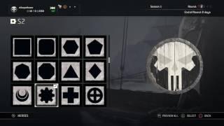 FOR HONOR Punisher emblem tutorial