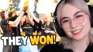 Kyedae Reacts to Shopify Rebellion vs MIBR | GRAND FINALS | VCT Game Changers Championship Berlin