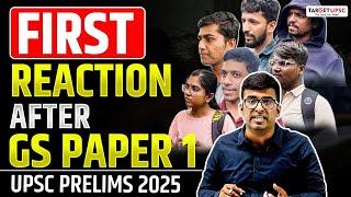 How Was UPSC Prelims 2025 GS Paper 1 |  First Reaction | Paper was Very.....#upscprelims2025