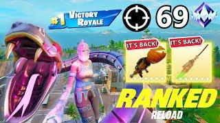 RANKED OG Fortnite Reload | High Kill Gameplay | Keyboard And Mouse | 69 Kills