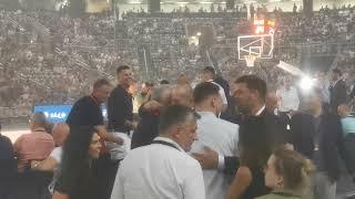 OU!! Luka Doncic IN THE HOUSE! Standing ovation! Drazen Petrovic Memorial Game Zagreb