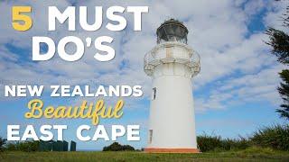 5 MUST Do's | East Cape, New Zealand