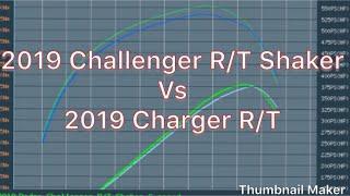 Charger RT vs Challenger RT (Shaker) Power and Acceleration Comparisons