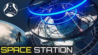 Space Walk in Horizon Space Station feat. ZSW Airlocks - Free Mods Overview - STARFIELD Creations