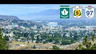 [2021/12] Kamloops BC Road & City Tour—Downtown, Thompson Rivers University, North Shore, Red Bridge