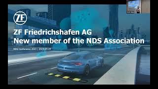 NDS Public Conference 2023 - New member ZF Friedrichshafen