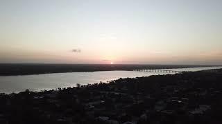 drone 6/27/21 SUNSET OVER ORMOND!