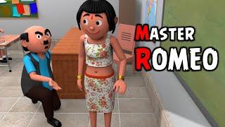 MASTER ROMEO | Funny Comedy Video | Desi Comedy | Cartoon | Cartoon Comedy | The Animo Fun