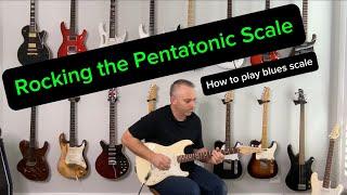 Rocking the pentatonic scale playing a Ruddjam Customs Original #pentatonic #Bluesscale #howtoplay