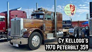 Cy Kellogg’s 1970 359 Peterbilt Semi Truck Tour - still a working rig!