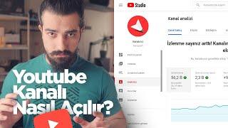 Sıfırdan YOUTUBE KANALI Nasıl Açılır? | Youtube Eğitim Seti