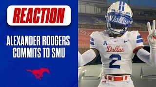 BREAKING: Alexander Rodgers commits to SMU! | What's next for SMU Football Recruiting?