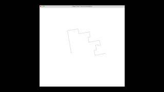 Drawing Process of Dragon Curve - Python Turtle Project