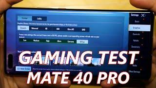 Gaming Test - Huawei Mate 40 Pro with Kirin 9000 chipset