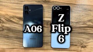 Samsung Galaxy A06 vs Samsung Galaxy Z Flip6