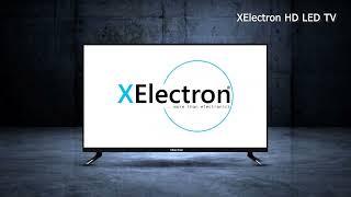 XElectron 80 cm (32 inches) HD Ready LED TV with Slim Bezel 32STV (Black) (2023 Model)