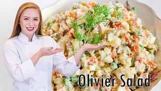 Olivier Russian Potato Salad (Как Приготовить Салат Оливье)