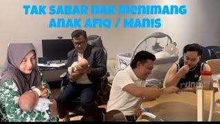 Tak sabar nak menimang anak  Afiq / Manis