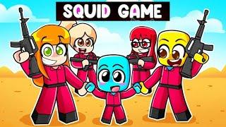 Teniendo Una Familia de SQUID GAMES en Roblox!