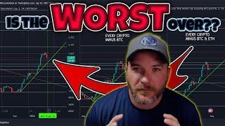 Crypto | is the worst of the red over?!? (the data doesn't lie!!)